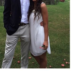 White Formal Dress, Small/XS